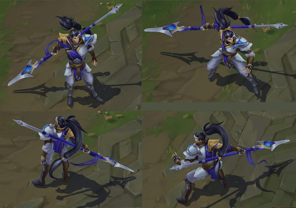 Picture showing Xin Zhao VU in League of Legends.